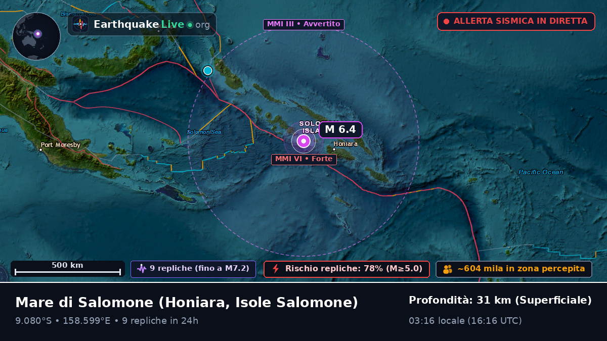 Mare di Salomone (Isole Salomone)