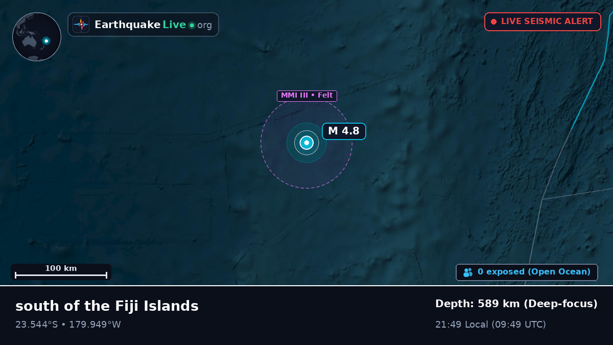 South Pacific Ocean (Tonga)