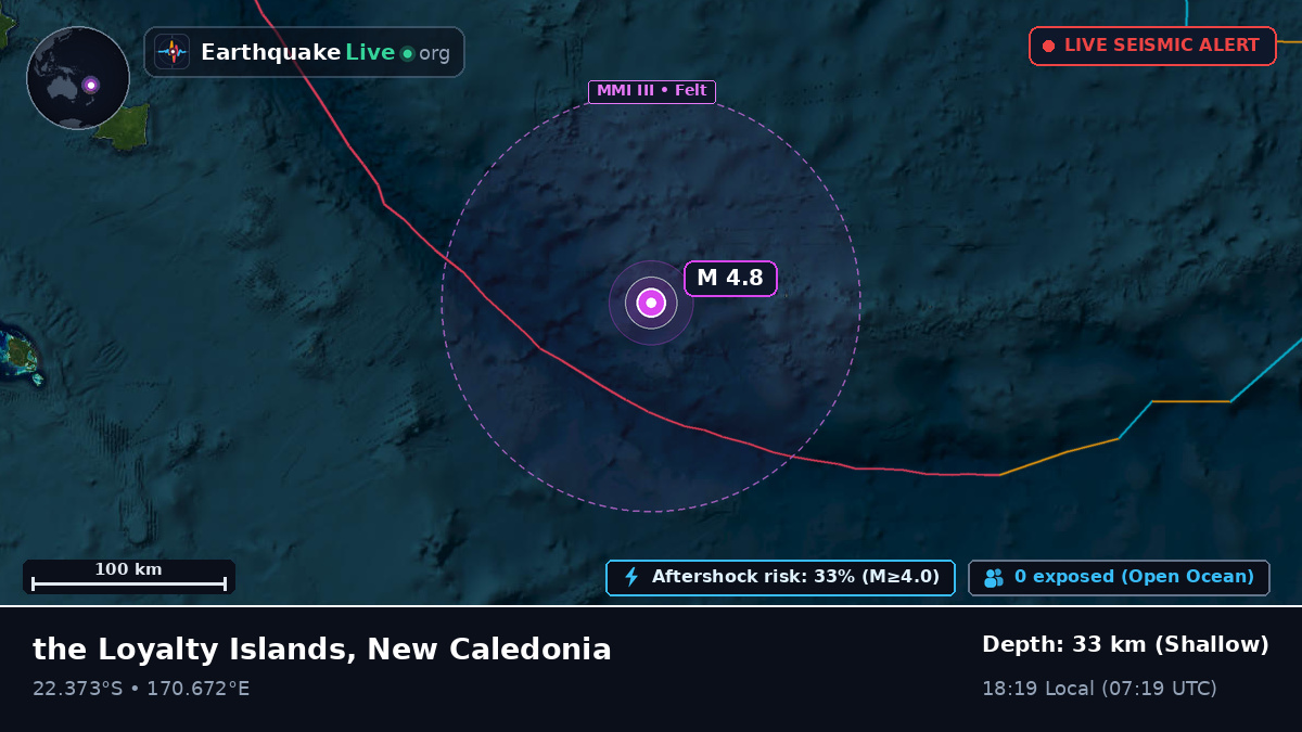 South Pacific Ocean (New Caledonia)