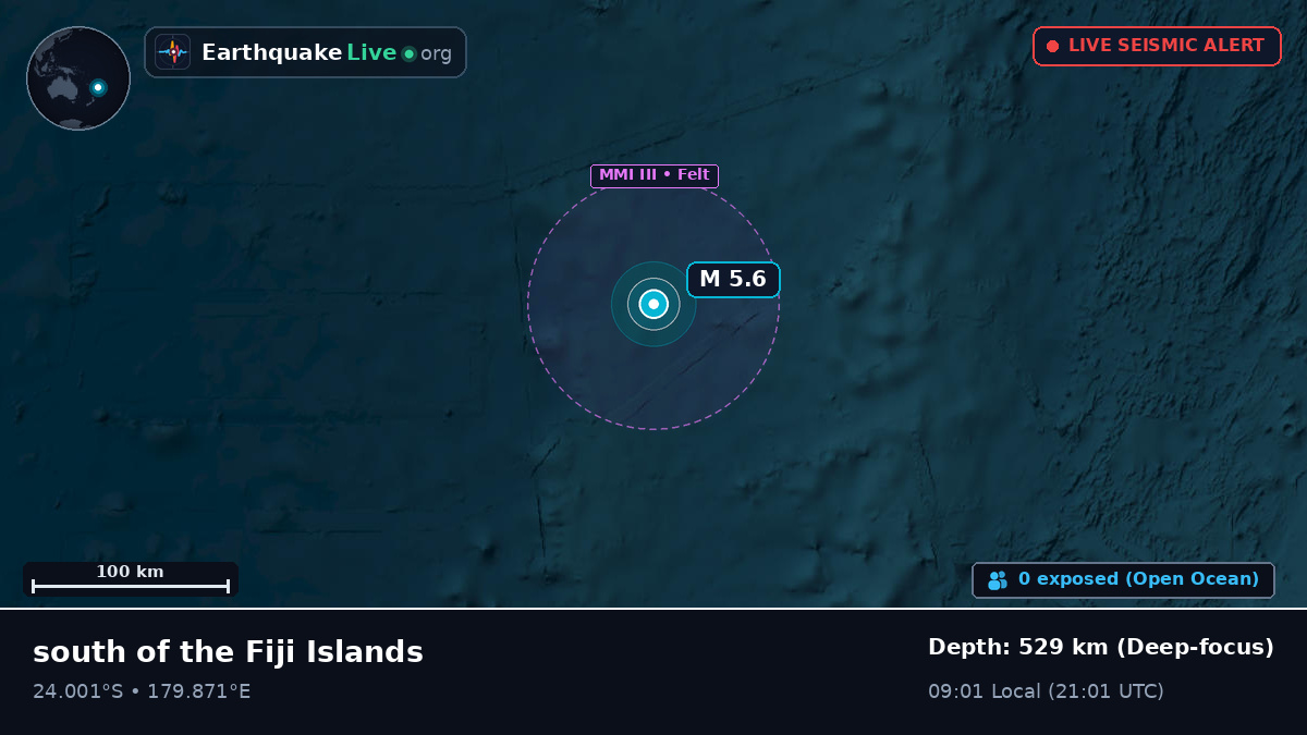 South Pacific Ocean (Tonga)