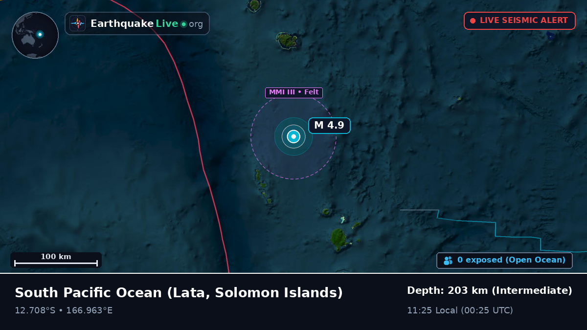 South Pacific Ocean (Solomon Islands)