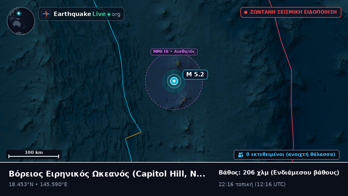Βόρειος Ειρηνικός Ωκεανός (Northern Mariana Islands)