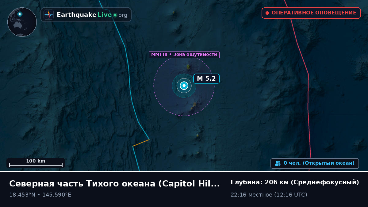 Северная часть Тихого океана (Northern Mariana Islands)