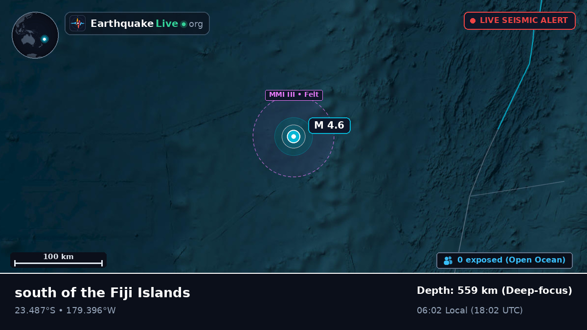 South Pacific Ocean (Tonga)