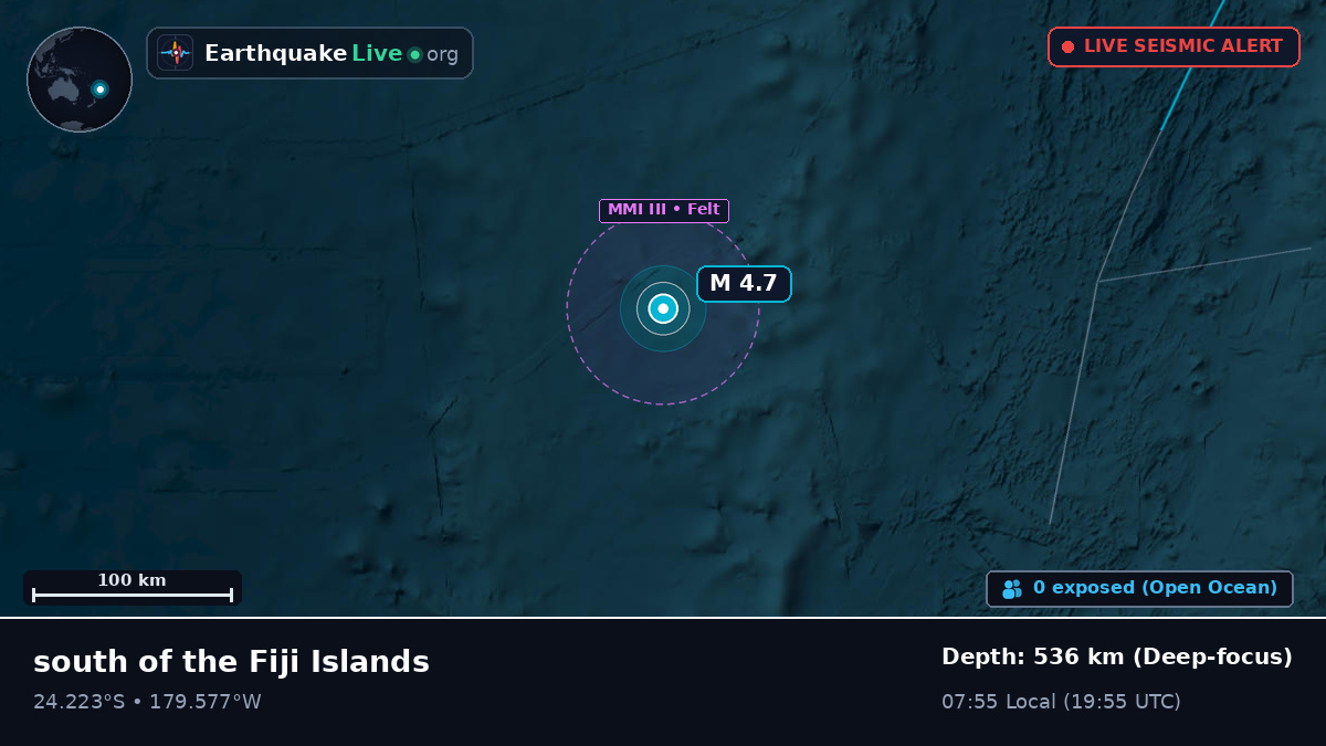 South Pacific Ocean (Tonga)