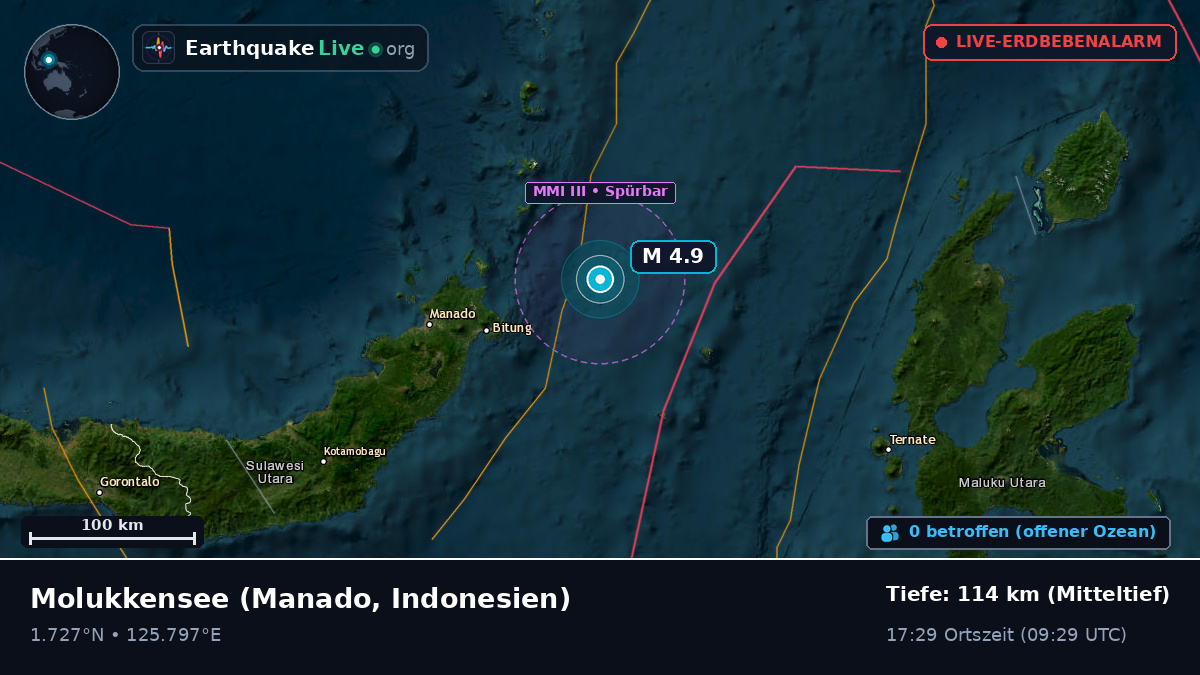 Molukkensee (Indonesien)
