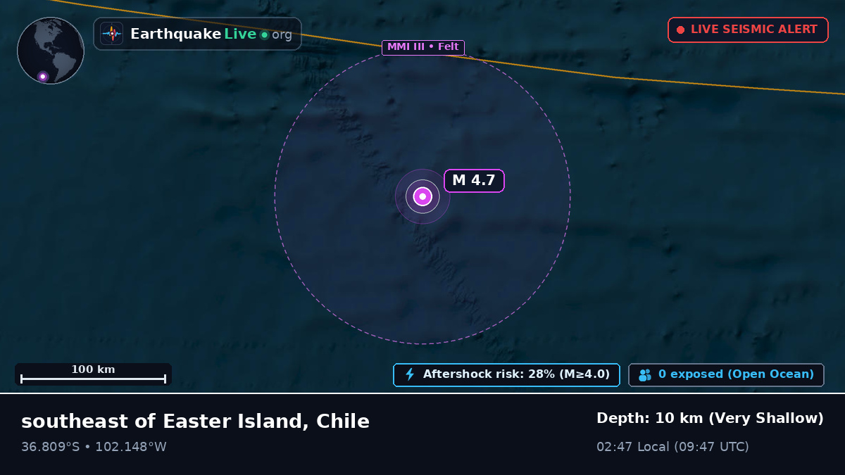 South Pacific Ocean (Chile)