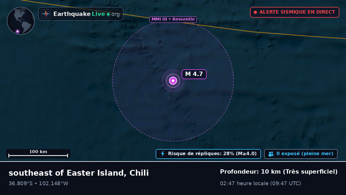 Océan Pacifique Sud (Chili)