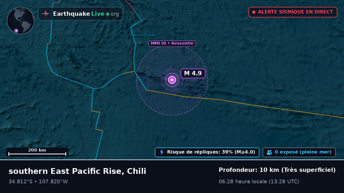 Océan Pacifique Sud (Chili)