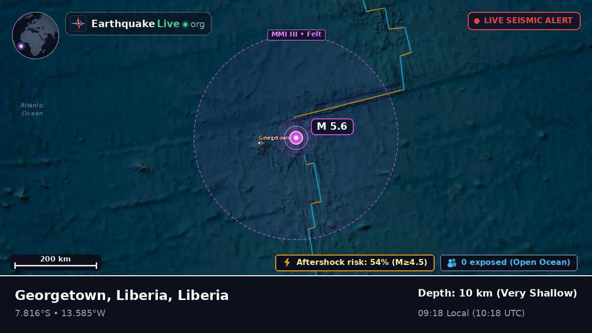 South Atlantic Ocean (Liberia)