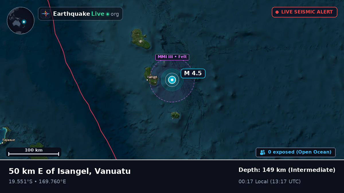 South Pacific Ocean (Vanuatu)