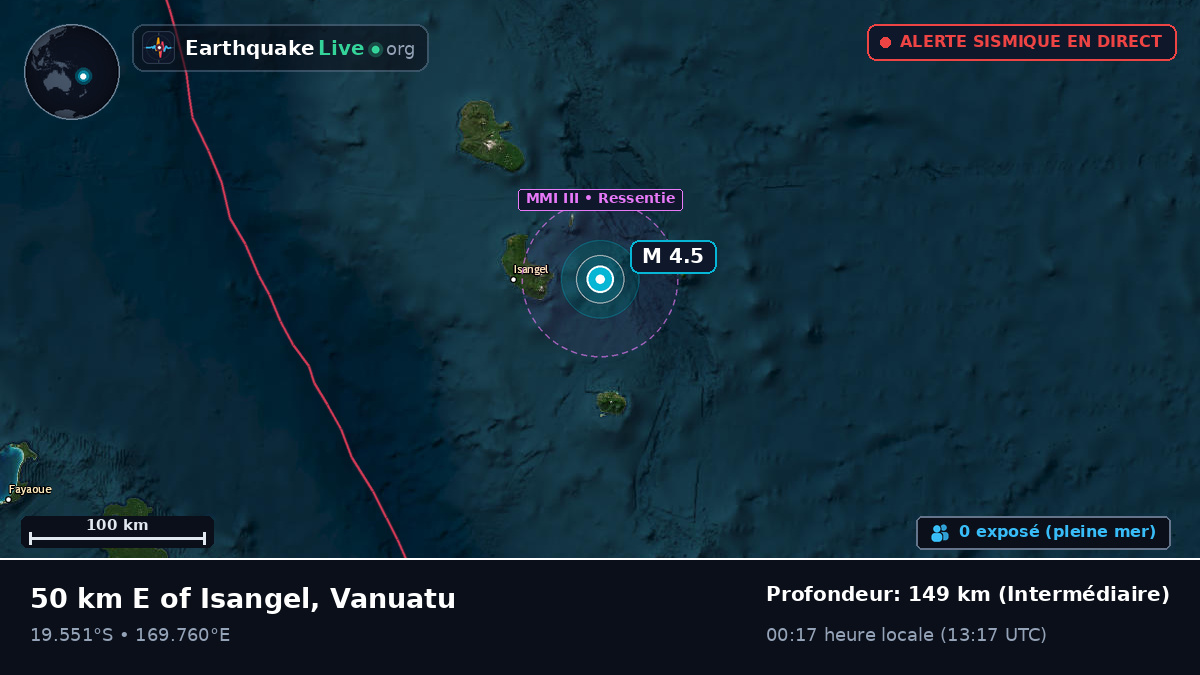 Océan Pacifique Sud (Vanuatu)