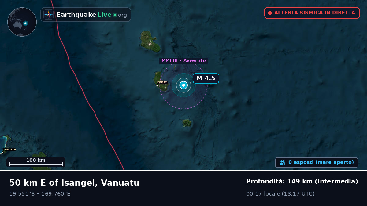 Oceano Pacifico meridionale (Vanuatu)