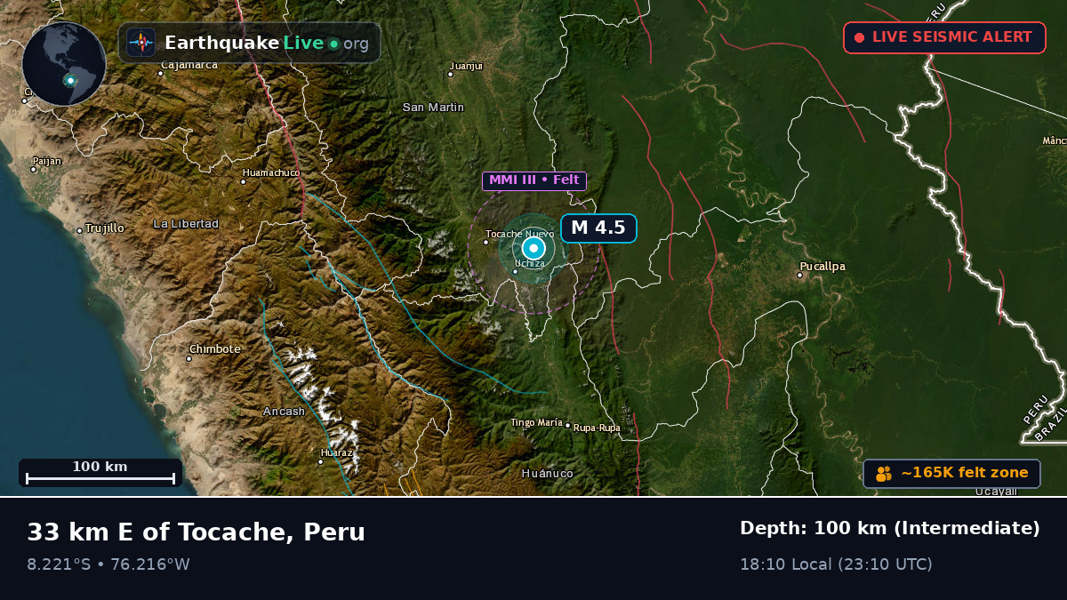 Tocache, San Martín, Peru
