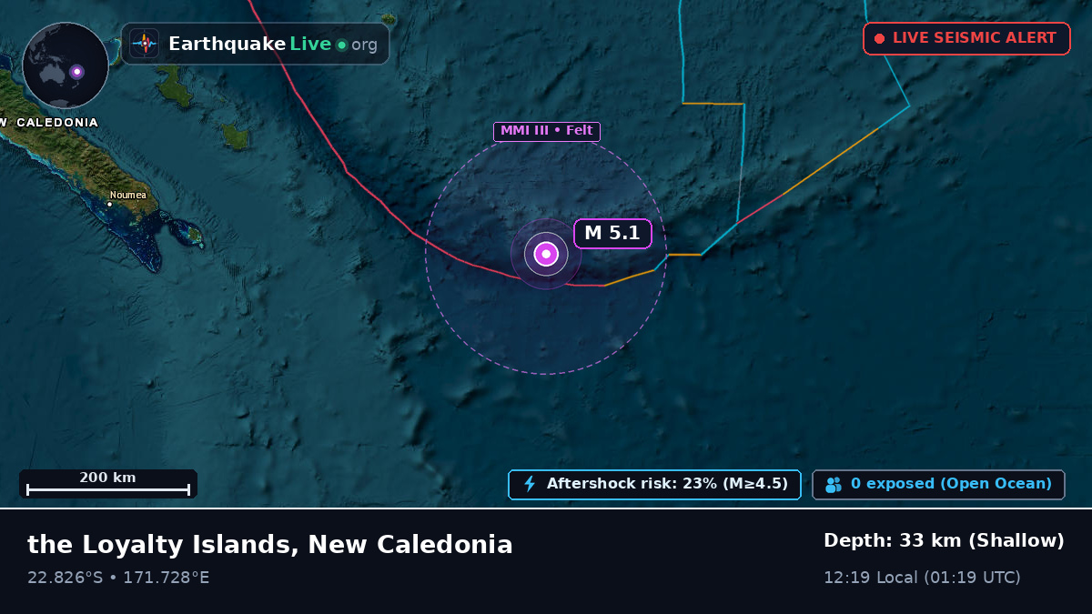 South Pacific Ocean (New Caledonia)