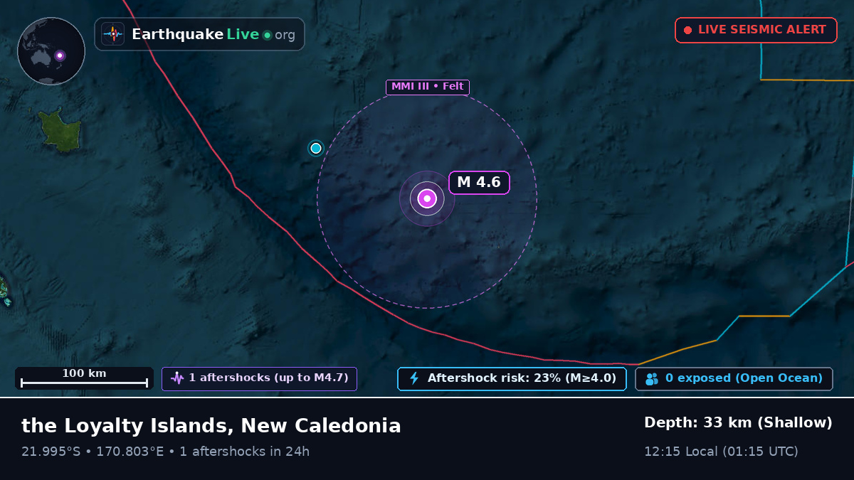 South Pacific Ocean (New Caledonia)