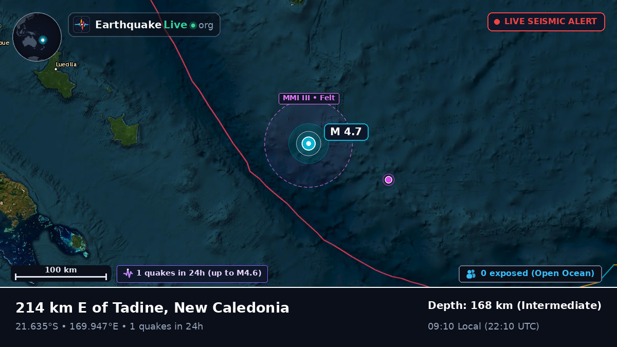South Pacific Ocean (New Caledonia)