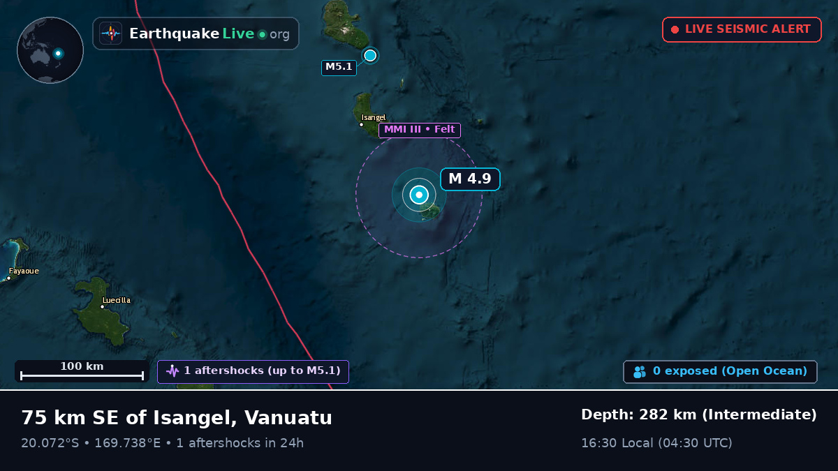 South Pacific Ocean (Vanuatu)
