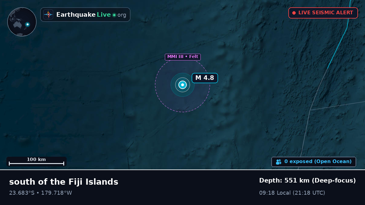 South Pacific Ocean (Tonga)
