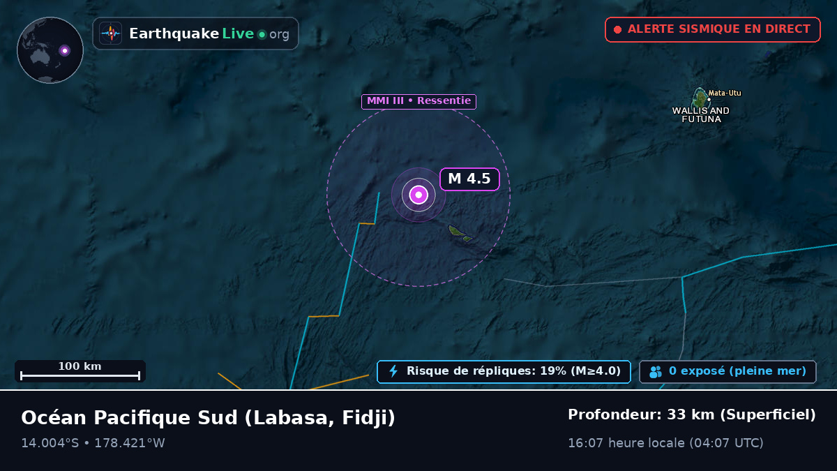 Océan Pacifique Sud (Fidji)