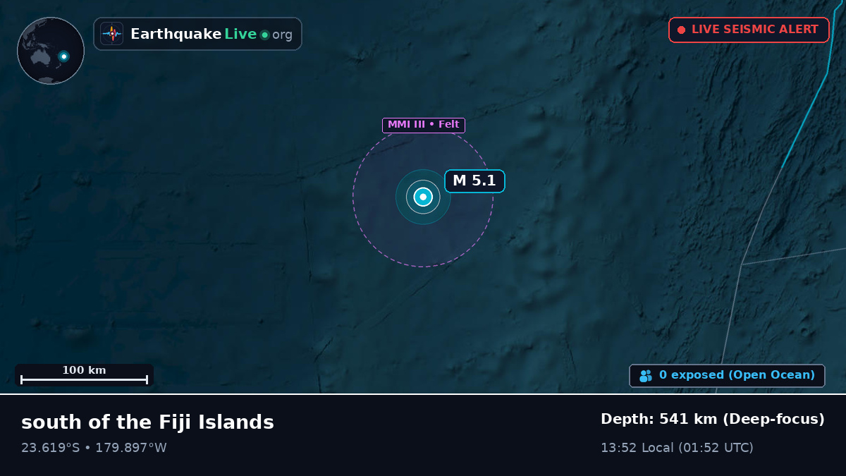South Pacific Ocean (Tonga)