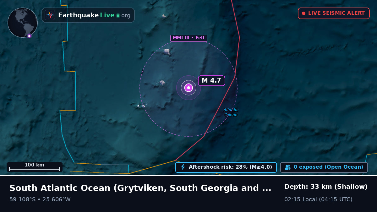 South Atlantic Ocean (South Georgia and the Islands)