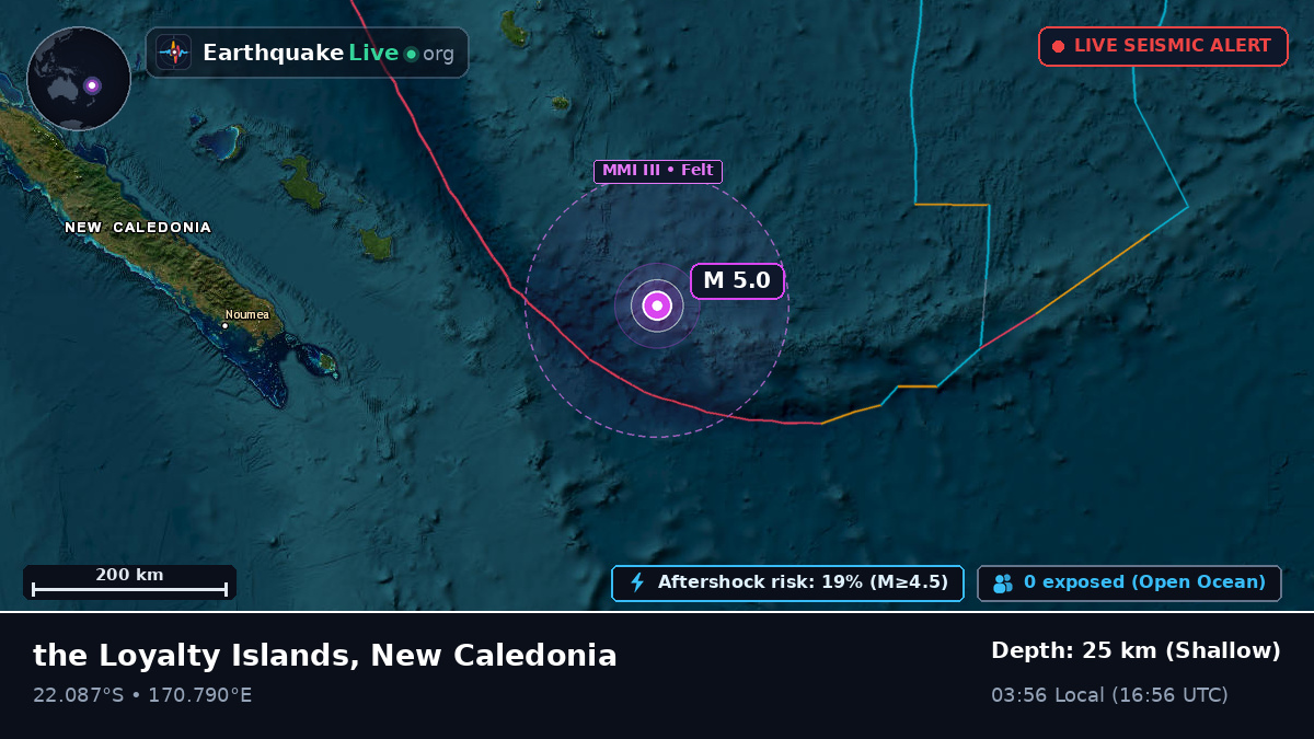 South Pacific Ocean (New Caledonia)