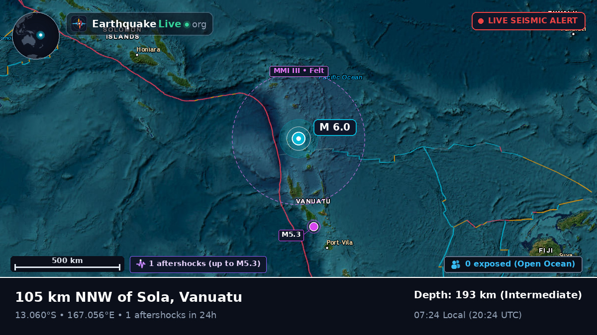 South Pacific Ocean (Vanuatu)