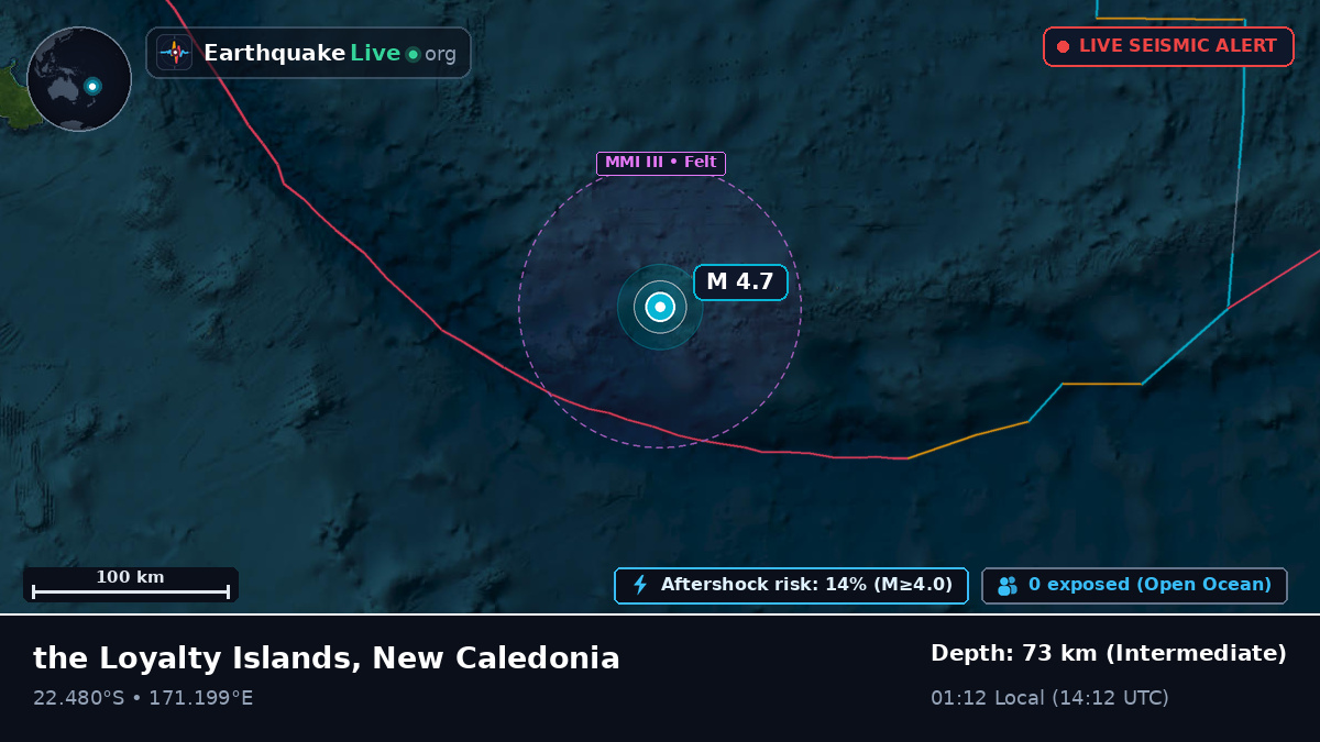 South Pacific Ocean (New Caledonia)