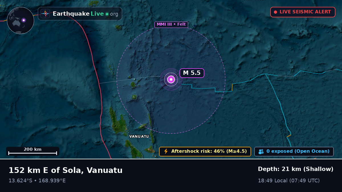 South Pacific Ocean (Vanuatu)