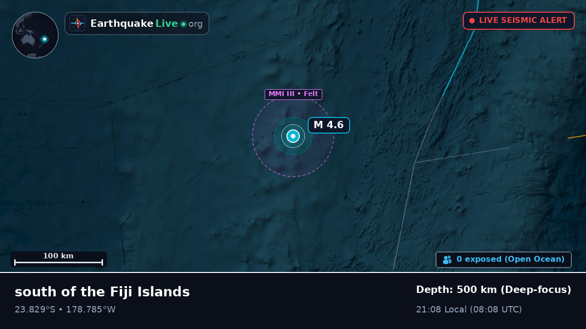 South Pacific Ocean (Tonga)
