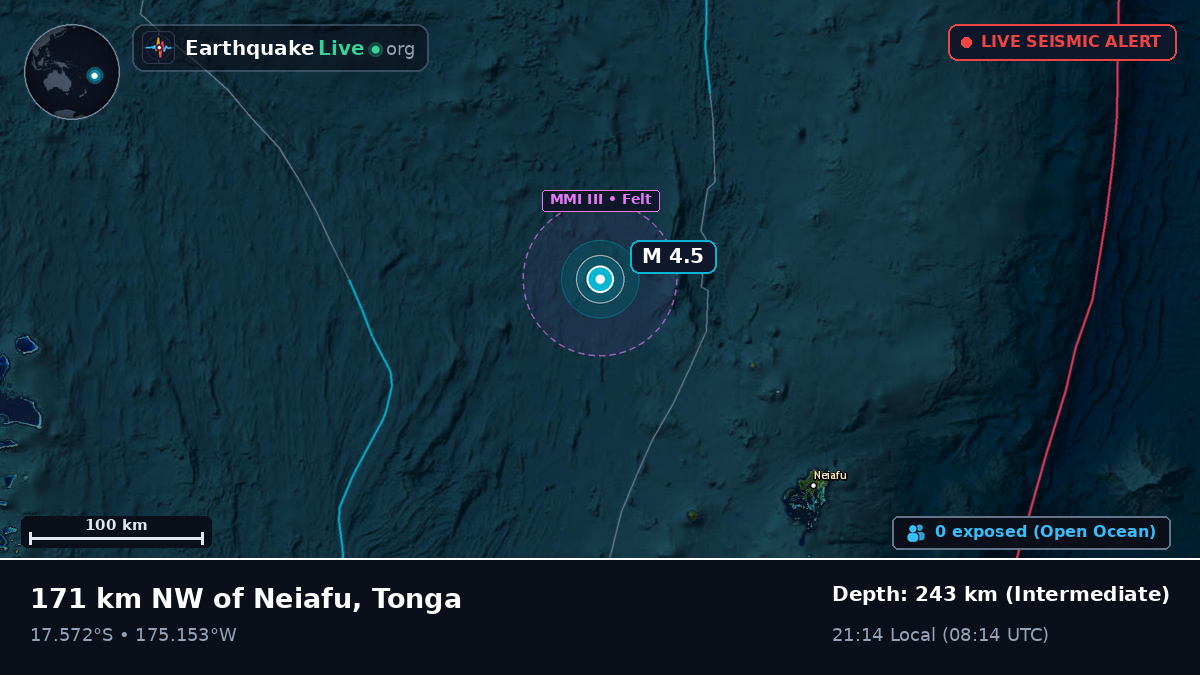 Off the coast of Neiafu, Tonga