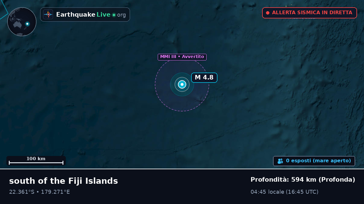 Oceano Pacifico meridionale (Figi)