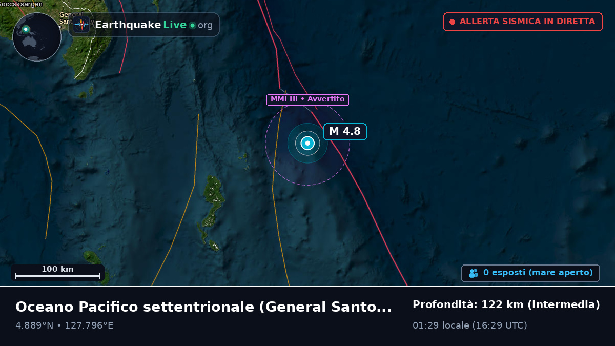 Oceano Pacifico settentrionale (Filippine)