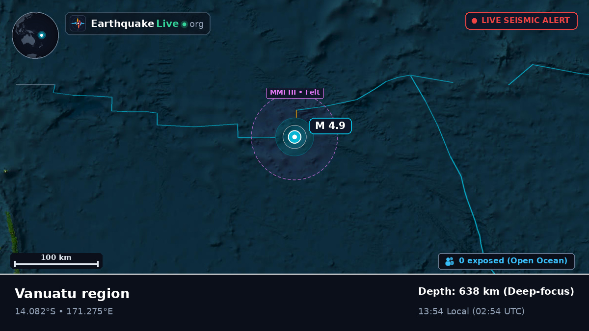 South Pacific Ocean (Vanuatu)