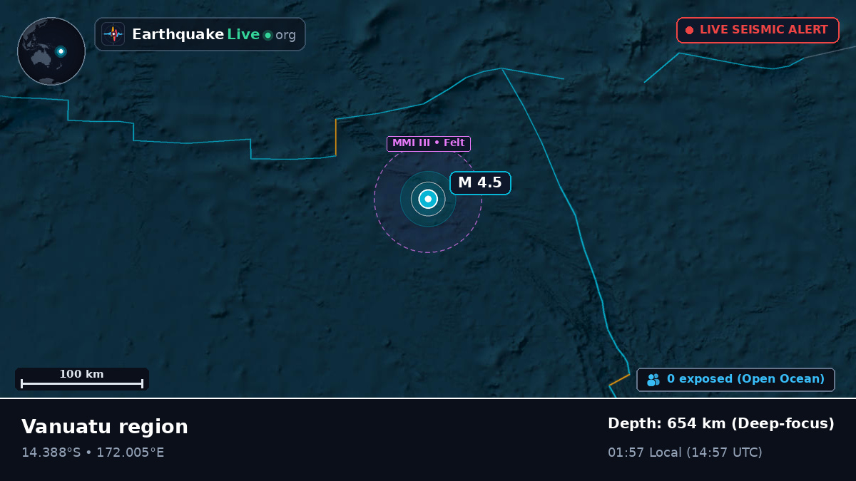 South Pacific Ocean (Vanuatu)