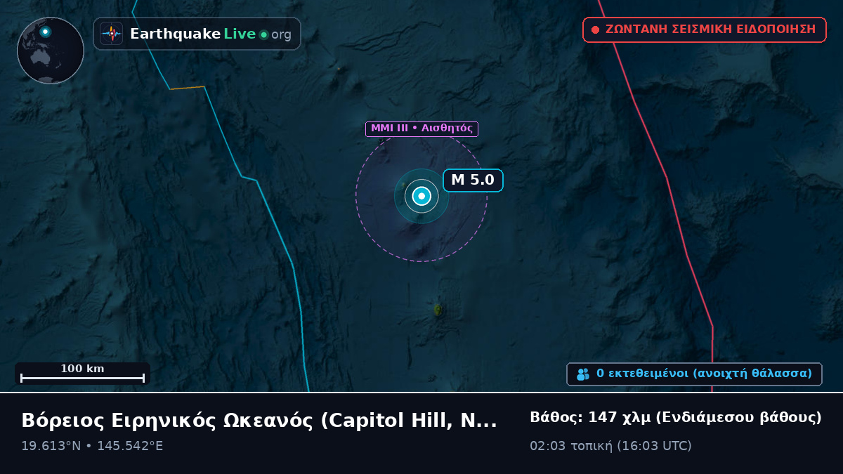 Βόρειος Ειρηνικός Ωκεανός (Northern Mariana Islands)