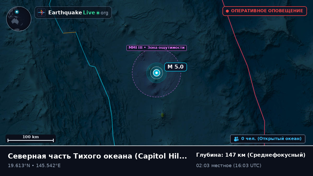 Северная часть Тихого океана (Northern Mariana Islands)