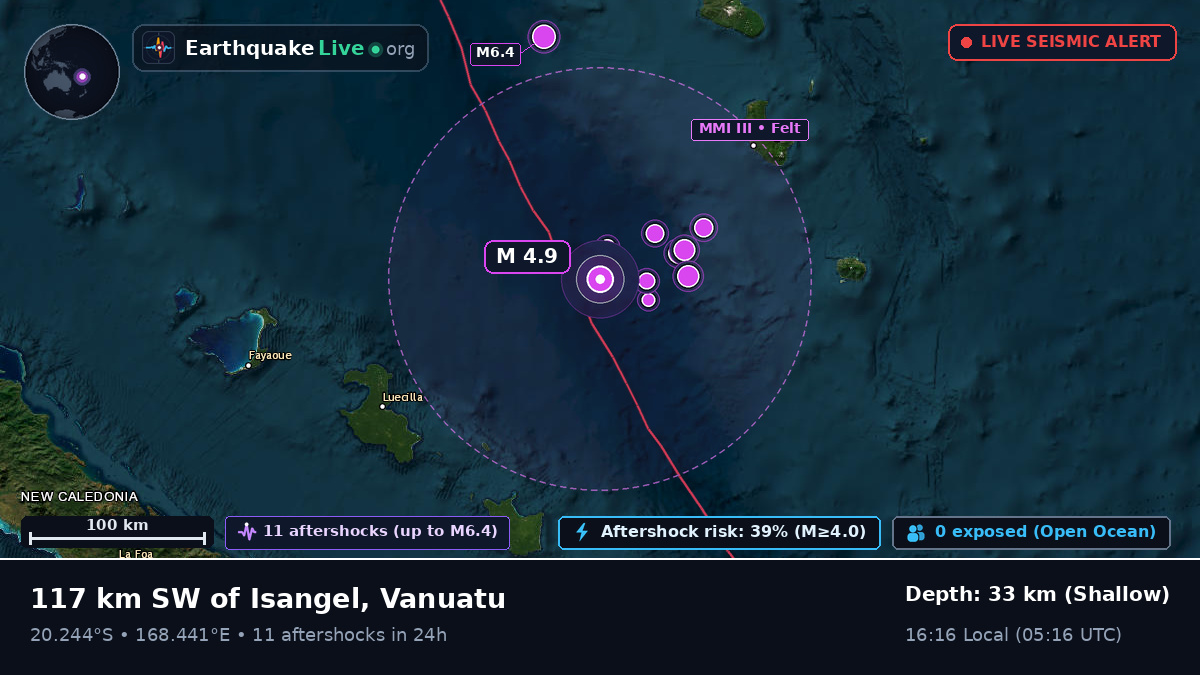 South Pacific Ocean (Vanuatu)