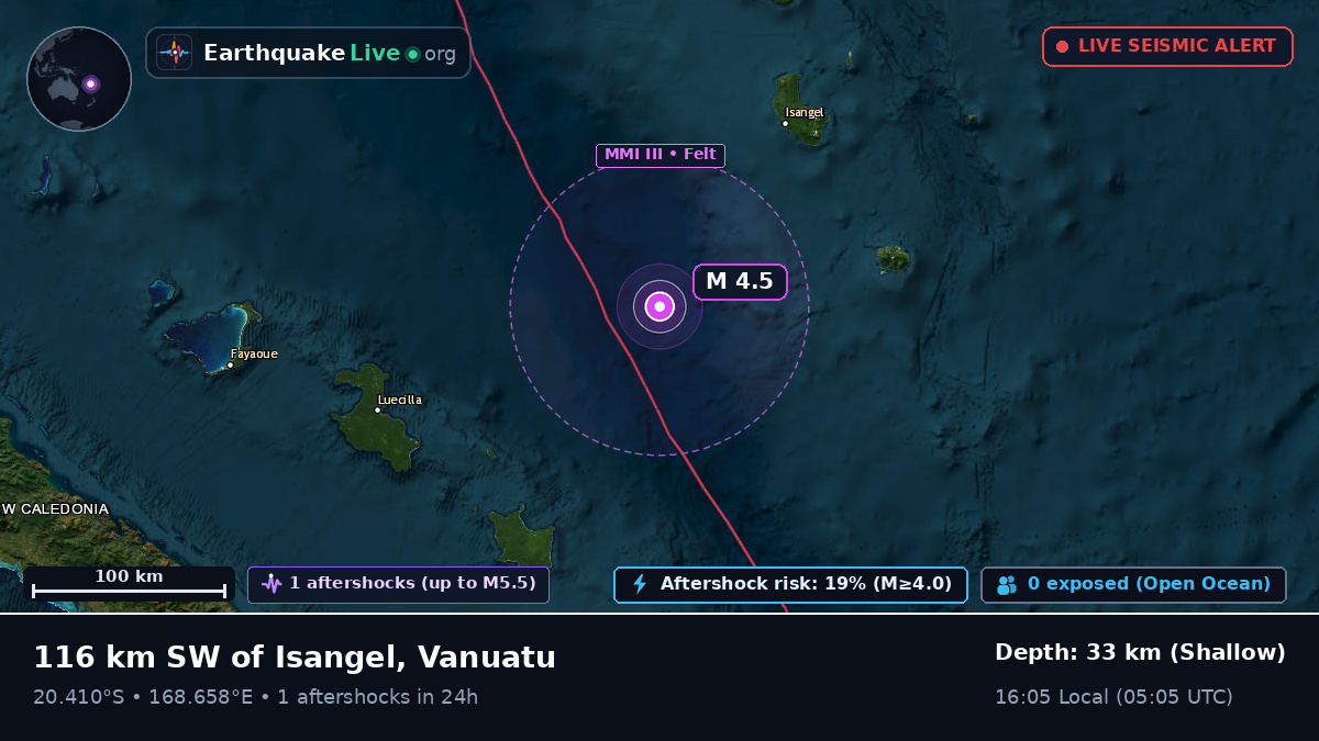 South Pacific Ocean (Vanuatu)