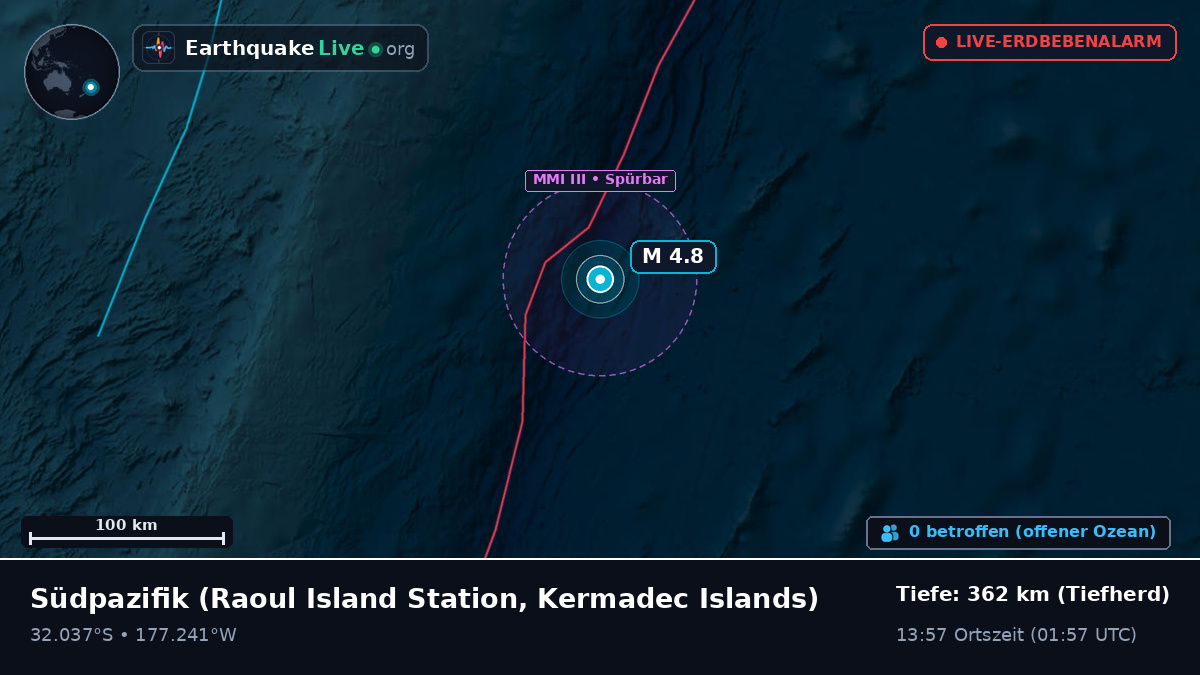 Südpazifik (Kermadec Islands)
