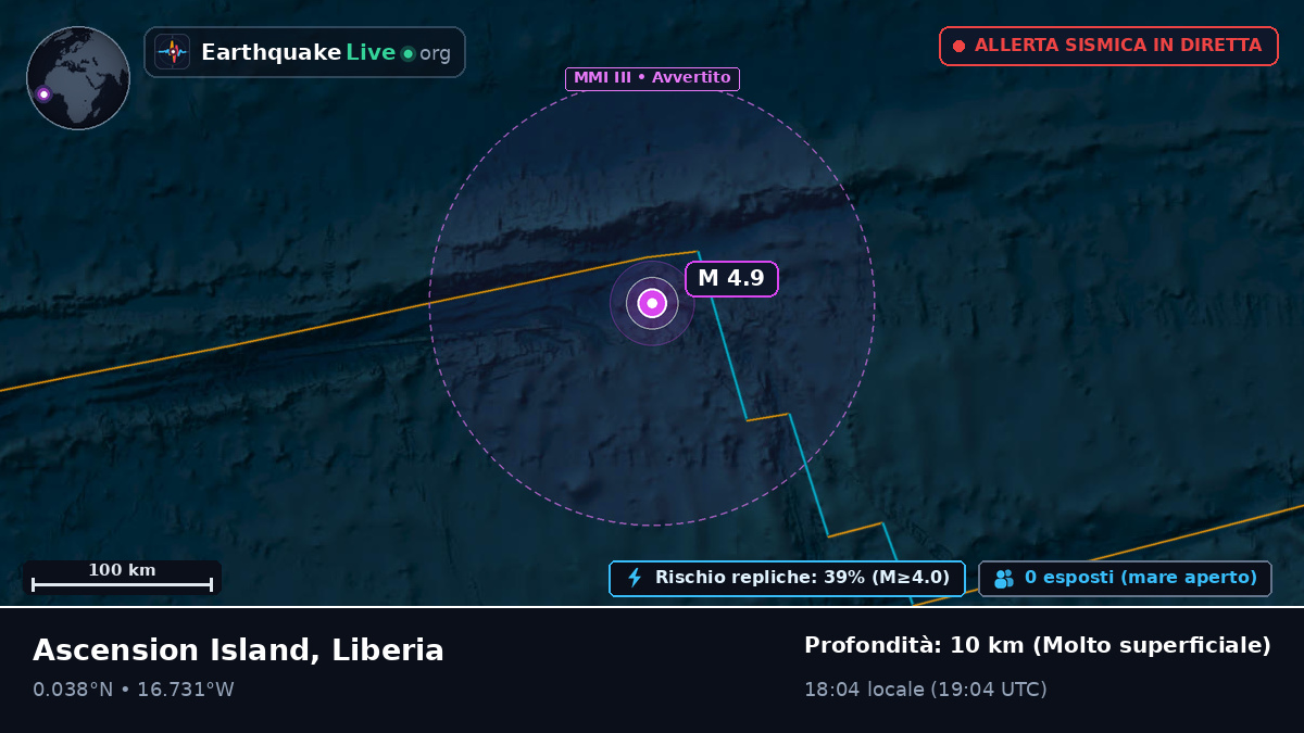 Oceano Atlantico settentrionale (Liberia)