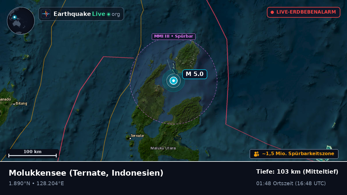 Molukkensee (Indonesien)