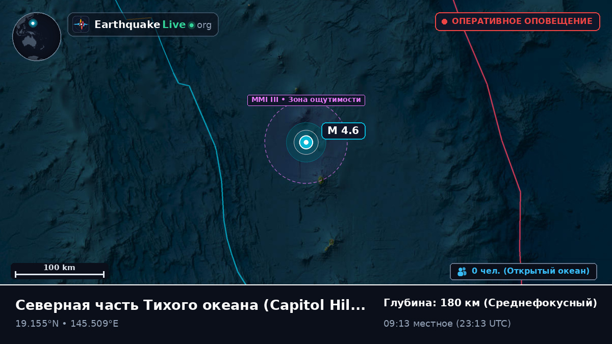 Северная часть Тихого океана (Northern Mariana Islands)