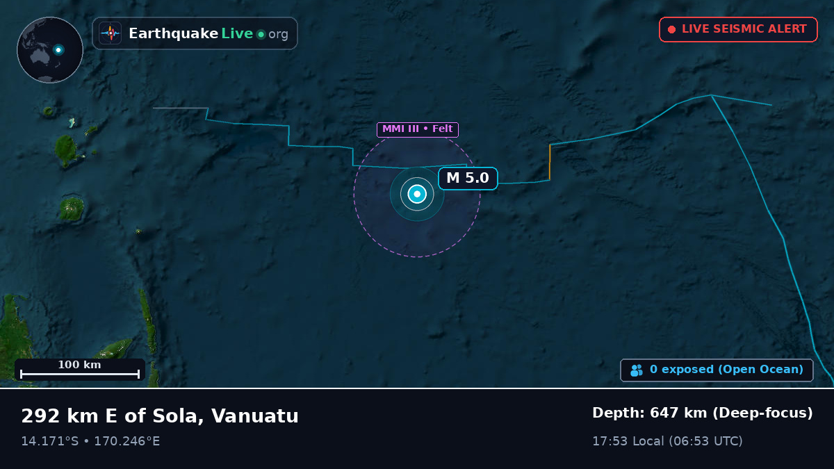 South Pacific Ocean (Vanuatu)