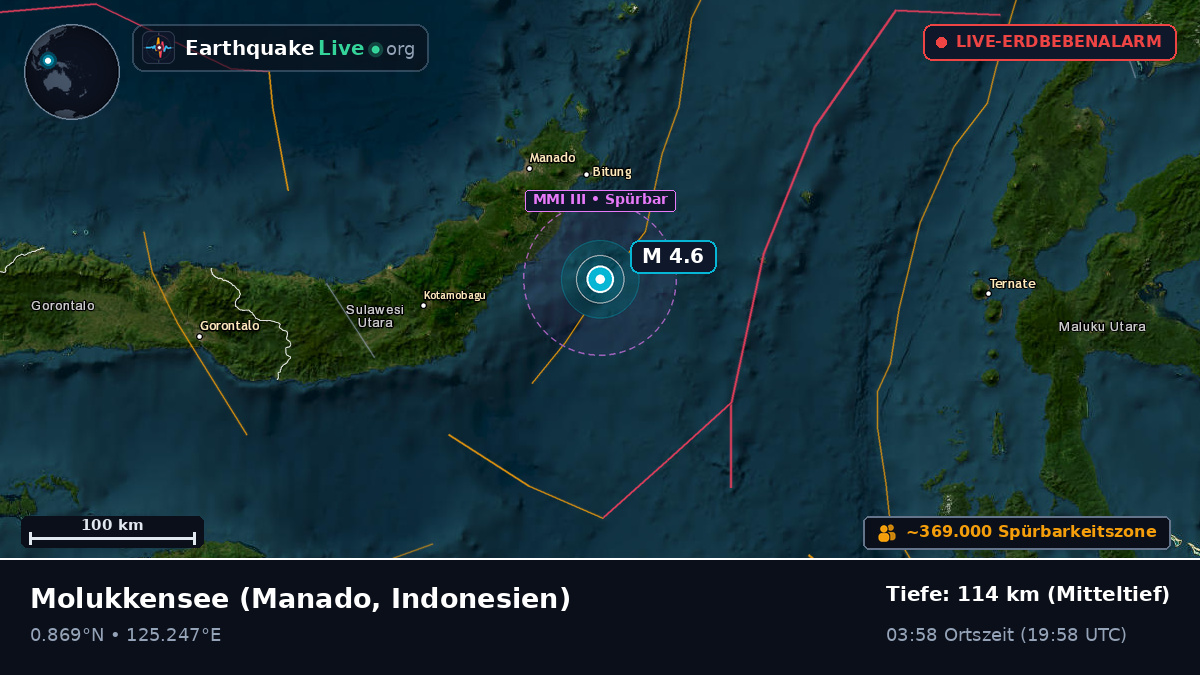 Molukkensee (Indonesien)