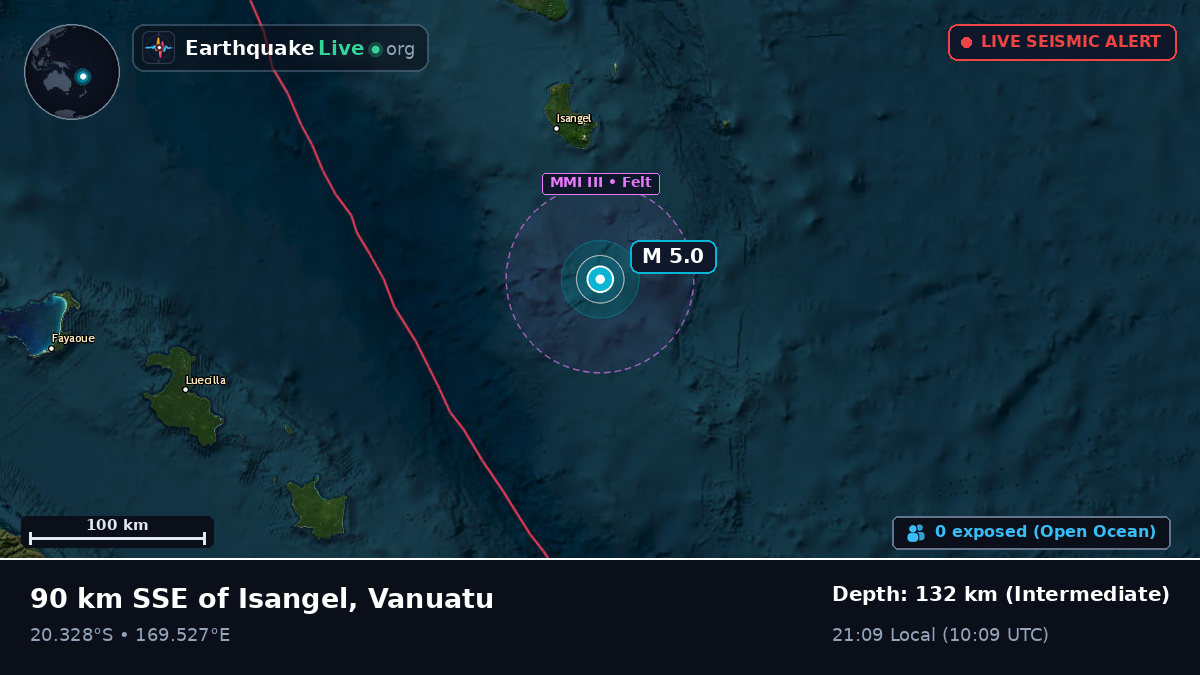 South Pacific Ocean (Vanuatu)