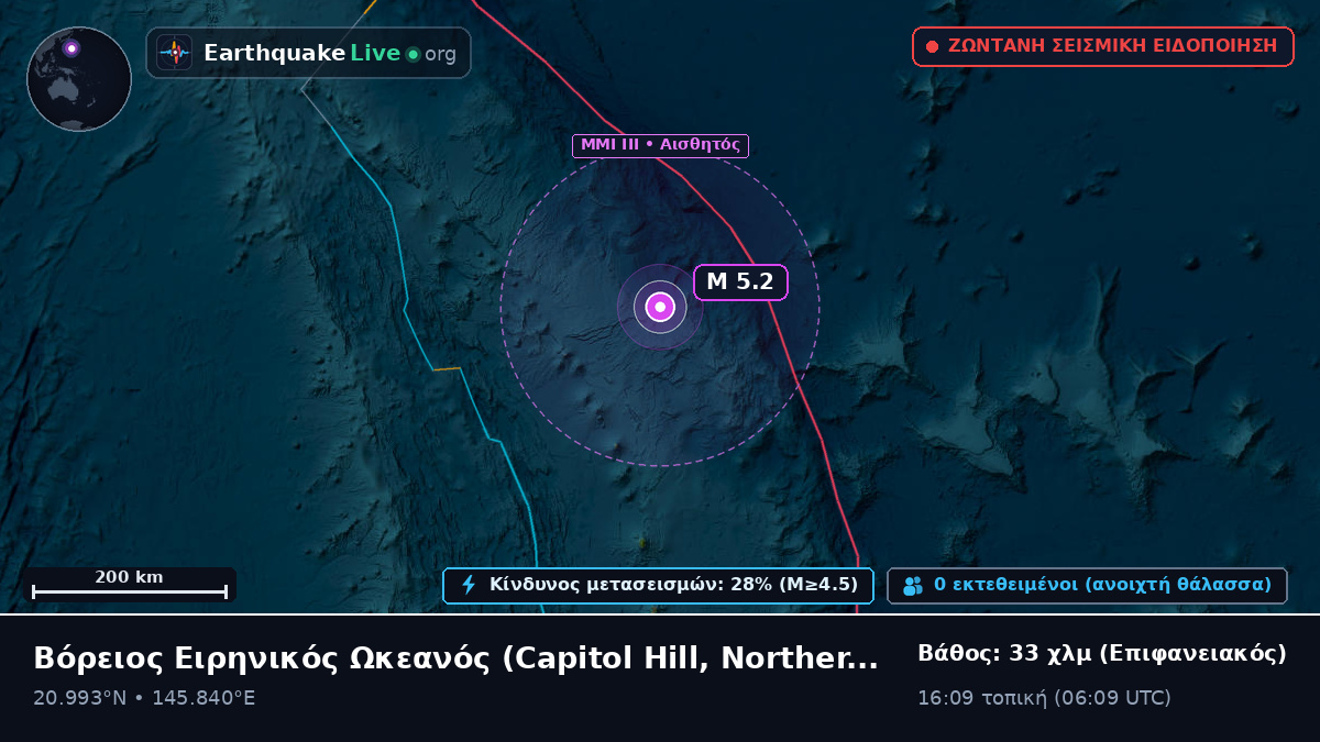 Βόρειος Ειρηνικός Ωκεανός (Northern Mariana Islands)