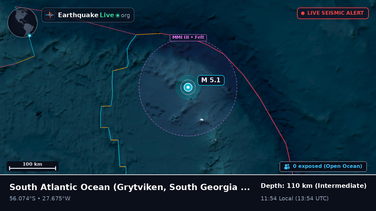 South Atlantic Ocean (South Georgia and the Islands)
