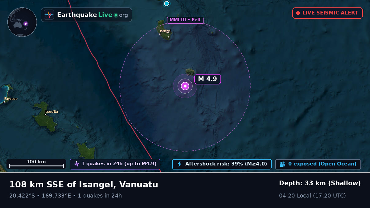 South Pacific Ocean (Vanuatu)